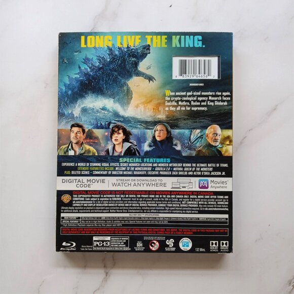 Godzilla and Godzilla The King of the Monsters Lot of 2 Movies Blu-Ray DVD - Picture 6 of 9